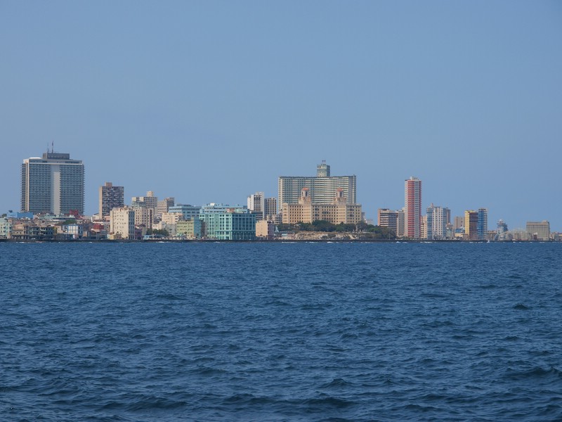 The Hotel Nacional from the Malecon