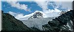 Our final destination, the Bishorn, 4159m, above the Turtmann glacier