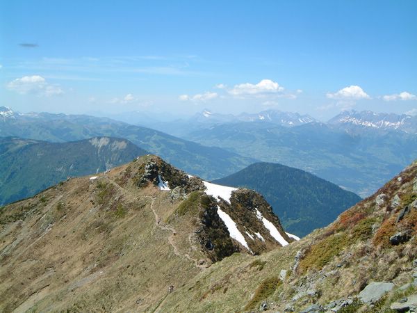 View from near the top