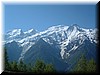 View of Mont Blanc from the car park