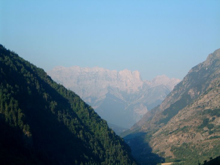 Day 4 and a beautiful one. We leave from Villard Loubire, 1000m and look back towards the Pic de Bure