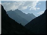 Leaving on the morning for the 2nd day. from Entre-les Algues, 1615m. Here is the view looking back from the Vallon de la Selle.