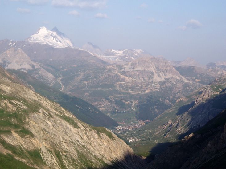 Looking back towards Val d'Isre