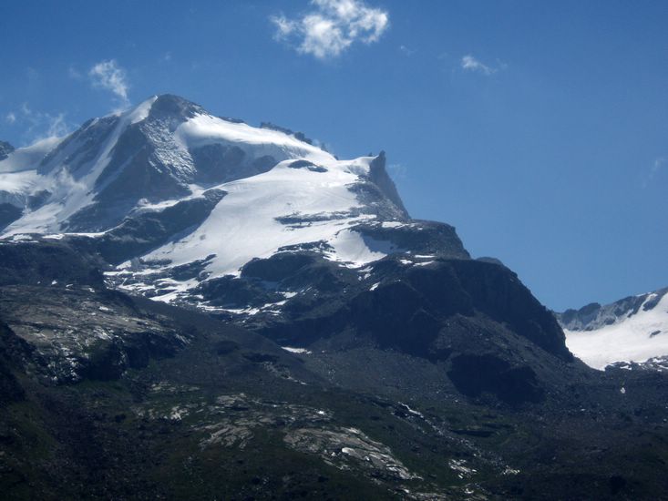 Here you can see the whole trail from the Vittorio Emanuele hut