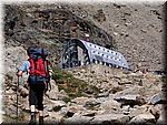 rriving at the Vittorio Emanuele hut (2714 m)