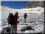 Getting ready to cross our last glacier