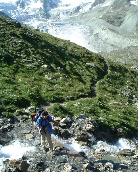 On the way to Zinal