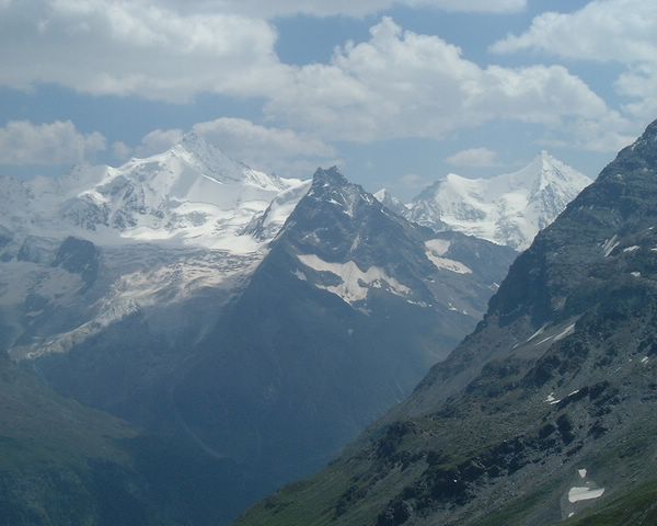 View from Col de Sorbois