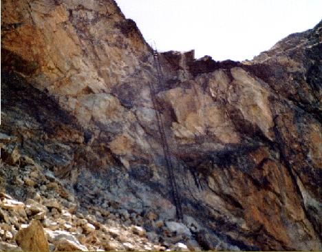 Ladders at the Pas de Chvres